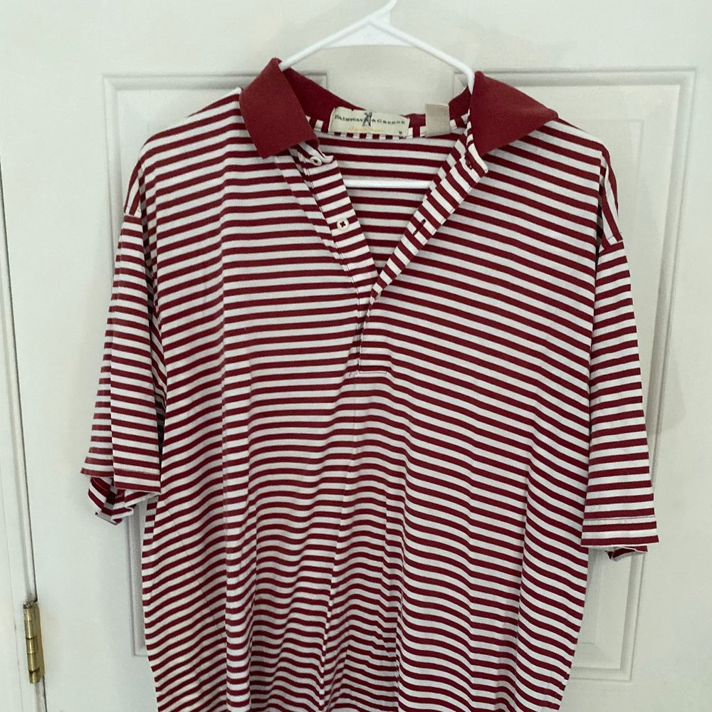 Fairway & Greene Striped Polo
